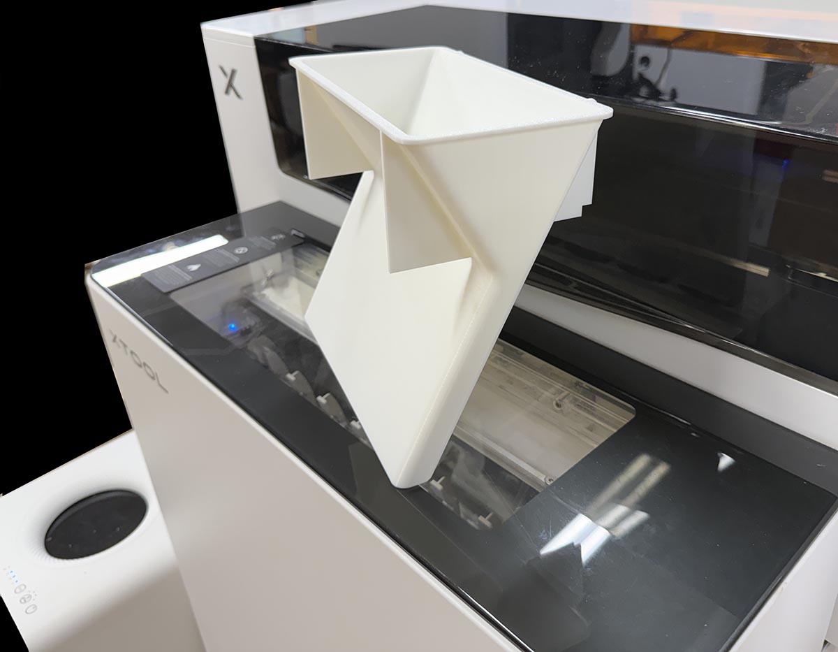 Apparel Printer Powder Funnel